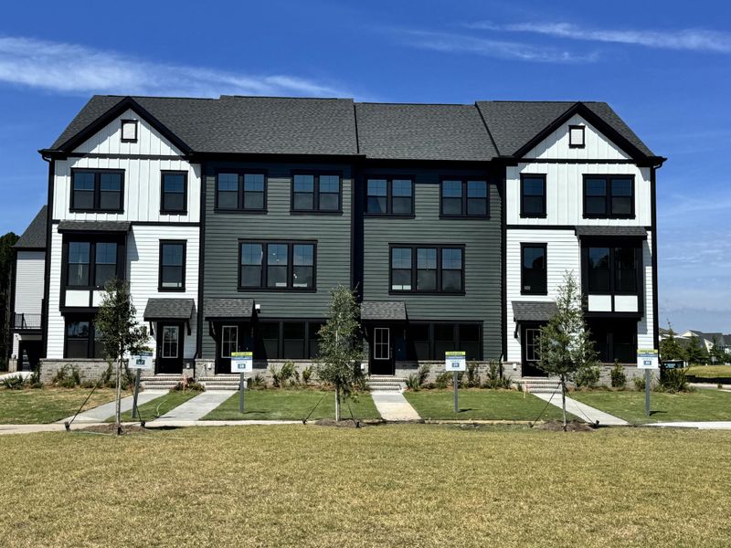 Front exterior of a new home in Nexton, Summerville, SC, highlighting curb appeal (Image 22).