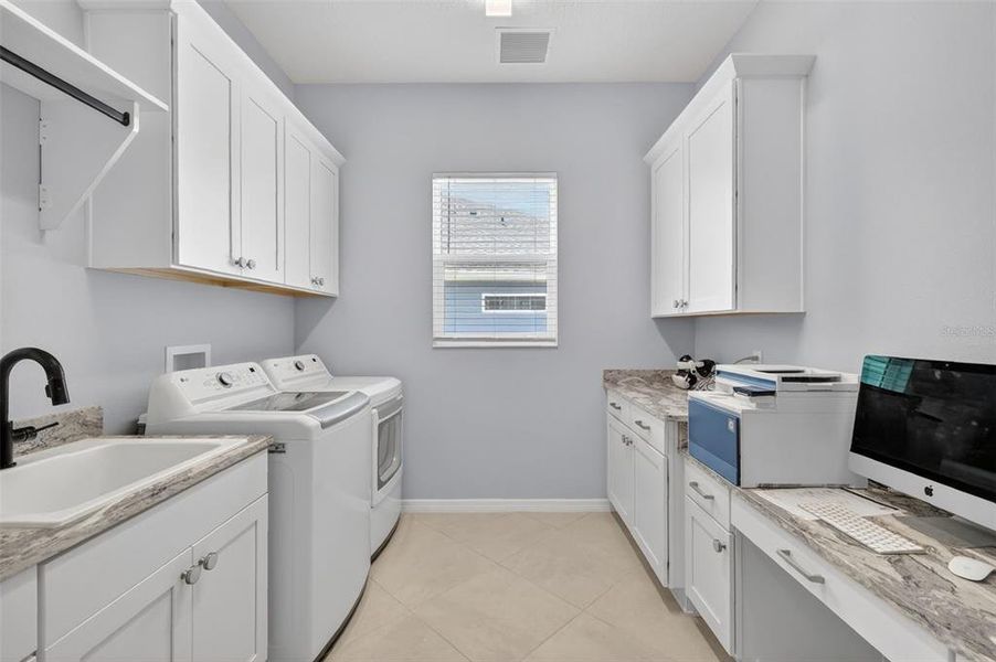 Furnished interior view inside a new home in , The Villages (Image 14).