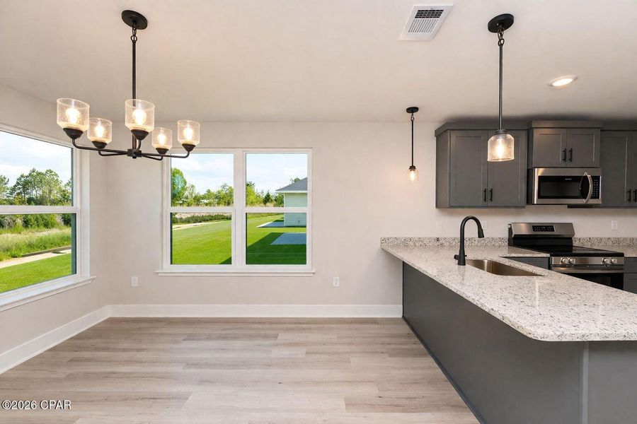 Furnished interior view inside a new home in Fox Glenn, Panama City (Image 9).