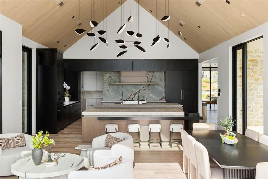 Furnished interior view inside a new home in , Westlake (Image 13).