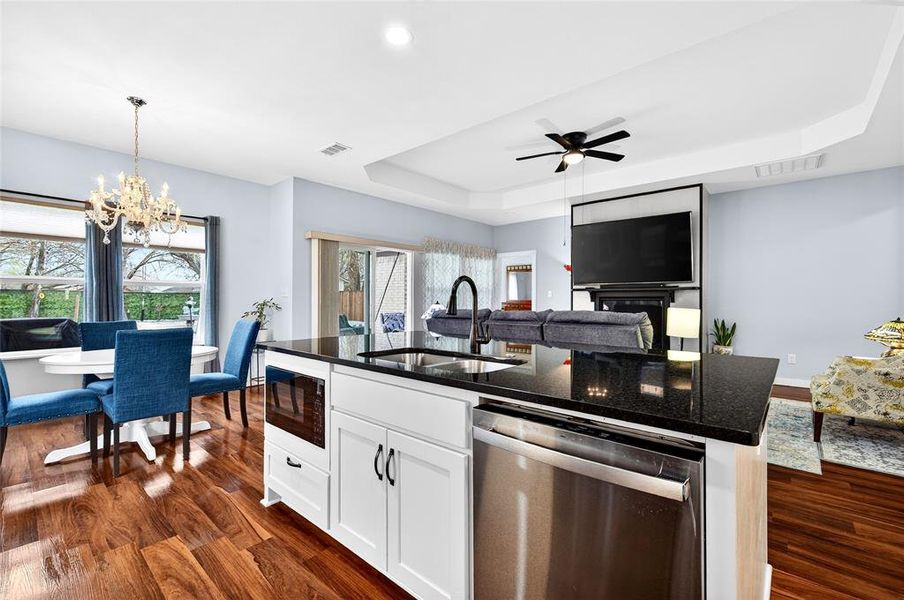 Furnished interior view inside a new home in , Gainesville (Image 5).