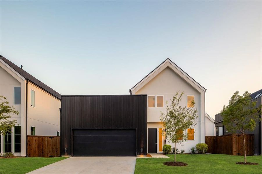 Front exterior of a new home in , Dallas, TX, highlighting curb appeal (Image 1). Front exterior of a new home in , Dallas, TX, highlighting curb appeal (Image 1).