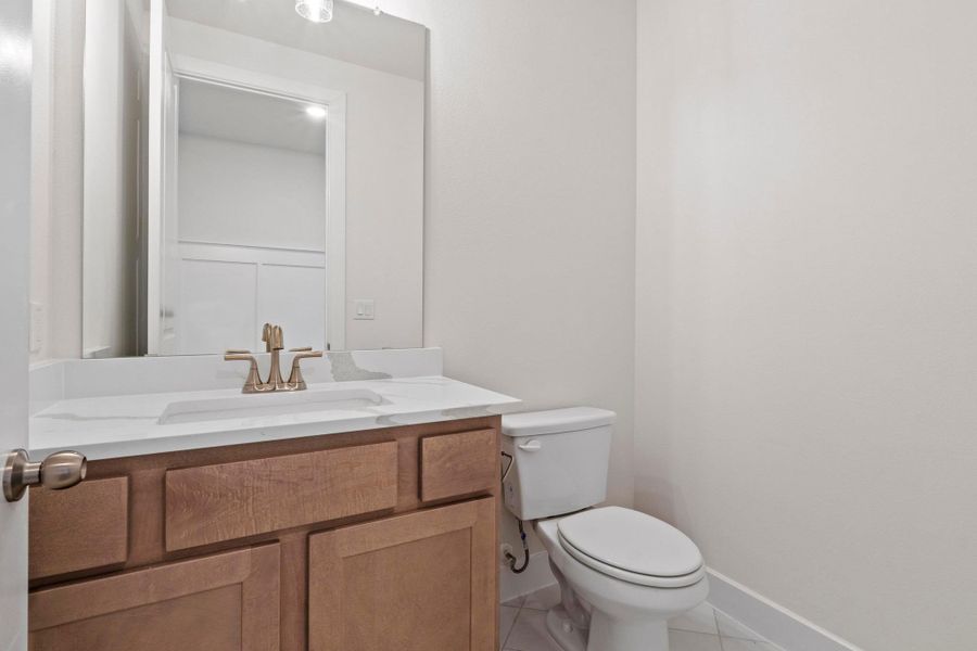 Furnished interior view inside a new home in Parmer Ranch, Georgetown (Image 12).