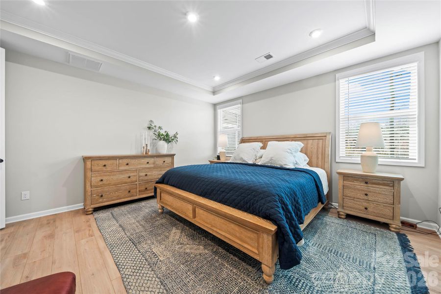 Furnished interior view inside a new home in Roseshire Chase, Huntersville (Image 30). Furnished interior view inside a new home in Roseshire Chase, Huntersville (Image 30).