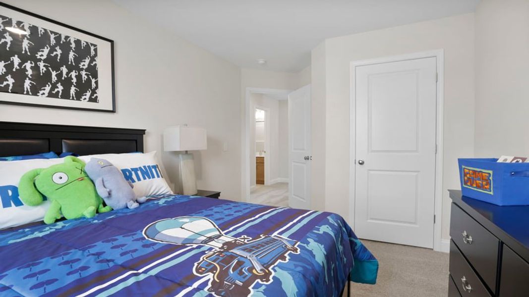 Furnished interior view inside a new home in Edgewood Estates, Greenville (Image 24).