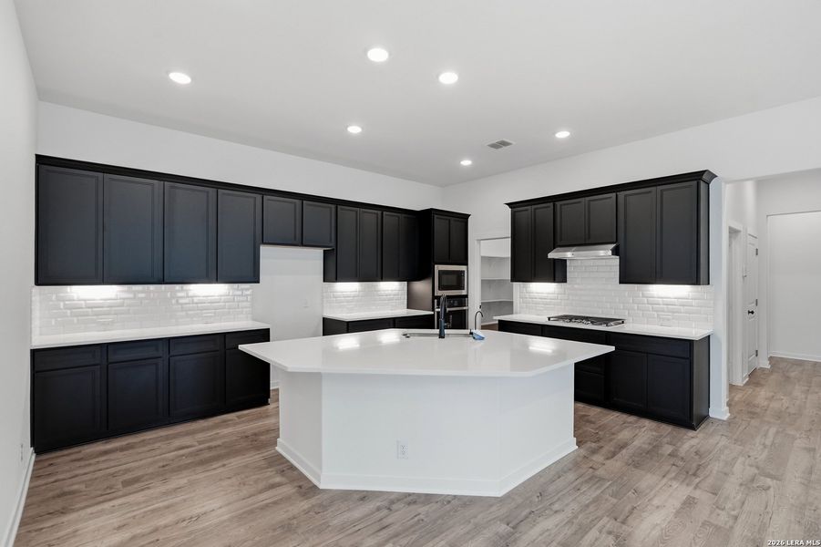 Furnished interior view inside a new home in The Crossvine, Schertz (Image 8).