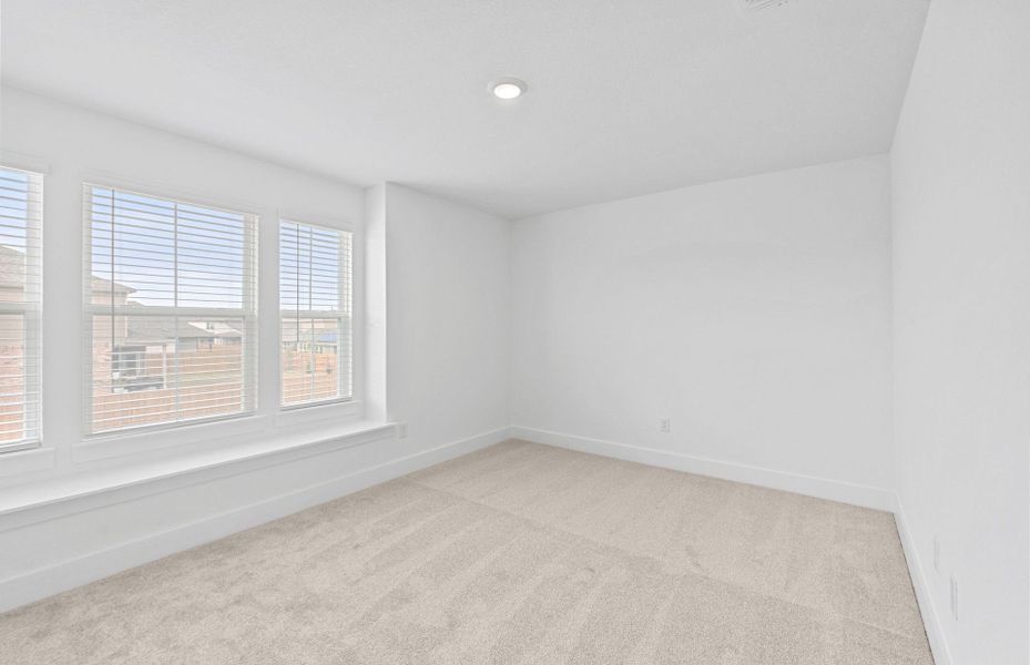Spacious, unfurnished interior of a new home in Saddleback at Santa Rita Ranch, Liberty Hill (Image 9). Spacious, unfurnished interior of a new home in Saddleback at Santa Rita Ranch, Liberty Hill (Image 9).