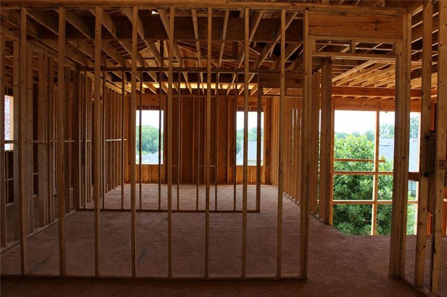 In-progress construction of a new home in , Lawrenceville, GA (Image 14).