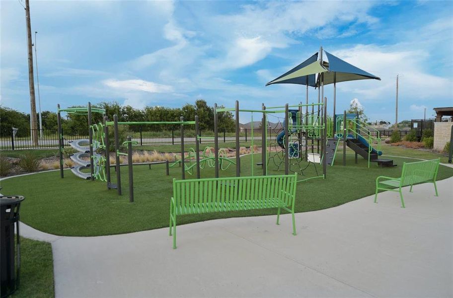 One of two Community Playgrounds
