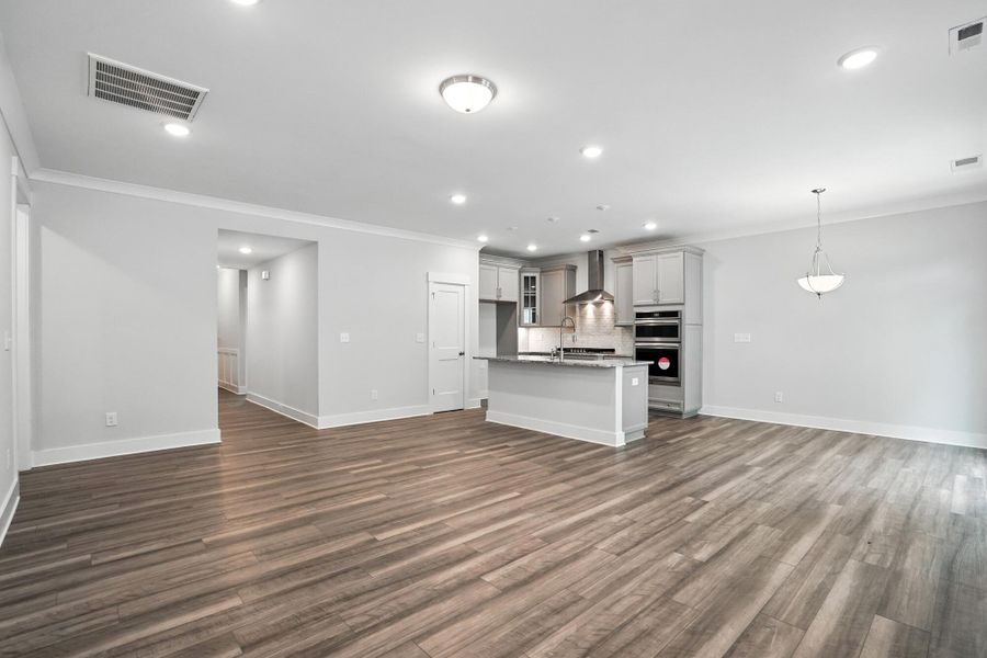 Spacious, unfurnished interior of a new home in Villas at Prestwick, Mooresville (Image 21). Spacious, unfurnished interior of a new home in Villas at Prestwick, Mooresville (Image 21).