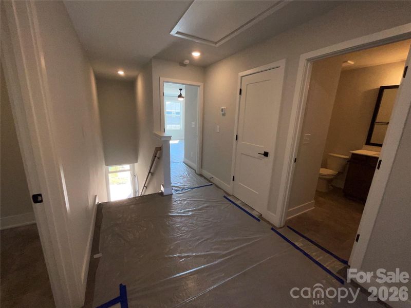 In-progress construction of a new home in Pine Trace, Gastonia, NC (Image 28).