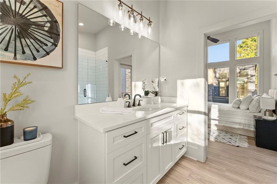 Furnished interior view inside a new home in , Gainesville (Image 7). Furnished interior view inside a new home in , Gainesville (Image 7).