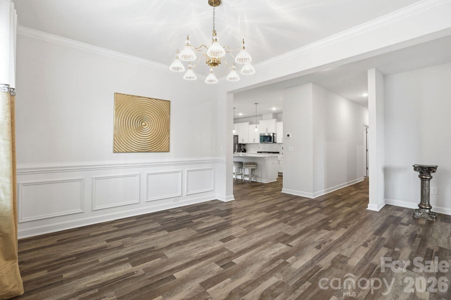 Spacious, unfurnished interior of a new home in Harris Mill, Indian Land (Image 24).