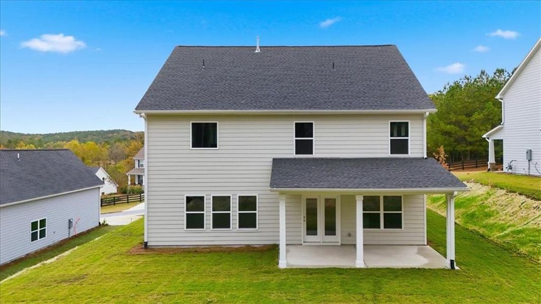 Exterior details and patio area of a home in , Dallas (Image 31). Exterior details and patio area of a home in , Dallas (Image 31).