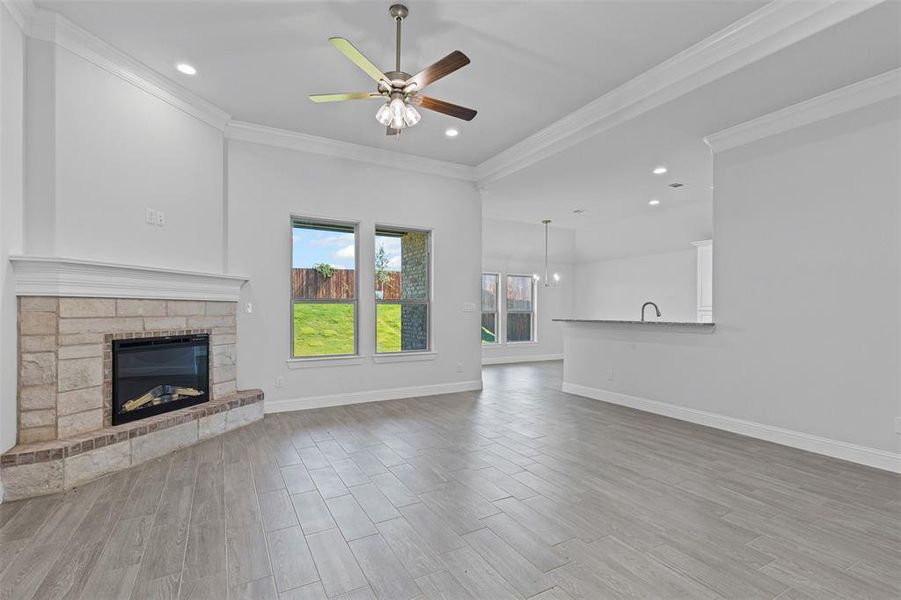 Spacious, unfurnished interior of a new home in , Springtown (Image 17).