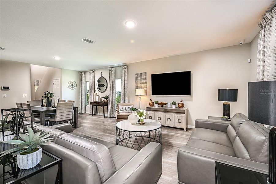Furnished interior view inside a new home in Two Rivers, Zephyrhills (Image 3).