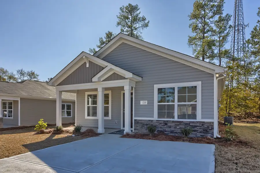 Representative exterior photo of a completed home built from the Dogwood A by McGuinn Homes in Reserves at Mill Creek, Columbia, SC (Image 24).