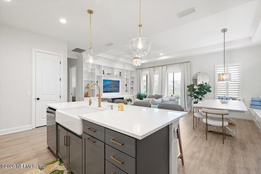 Furnished interior view inside a new home in , Ponte Vedra (Image 11). Furnished interior view inside a new home in , Ponte Vedra (Image 11).