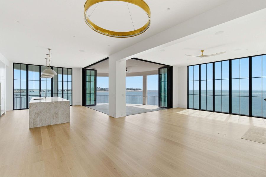 Spacious, unfurnished interior of a new home in , Sullivan's Island (Image 62).
