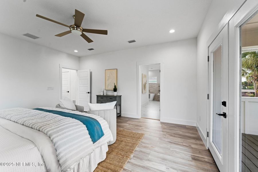 Furnished interior view inside a new home in , Jacksonville Beach (Image 47). Furnished interior view inside a new home in , Jacksonville Beach (Image 47).