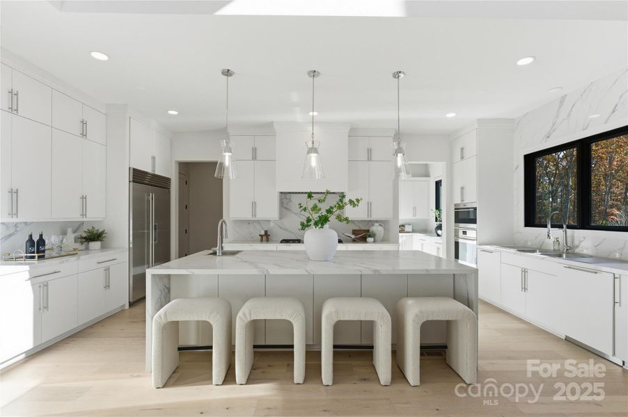 Furnished interior view inside a new home in , Matthews (Image 9).