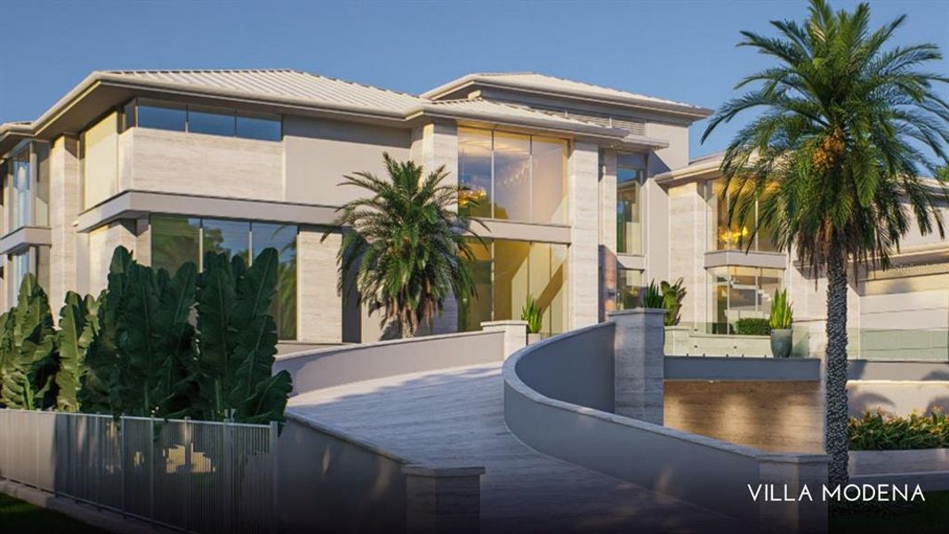 Front exterior of a new home in , Belleair Shore, FL, highlighting curb appeal (Image 14). Front exterior of a new home in , Belleair Shore, FL, highlighting curb appeal (Image 14).