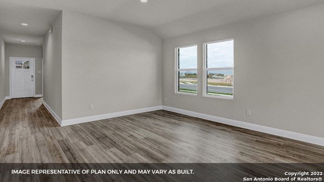 Spacious, unfurnished interior of a new home in Brookstone Creek, San Antonio (Image 12).