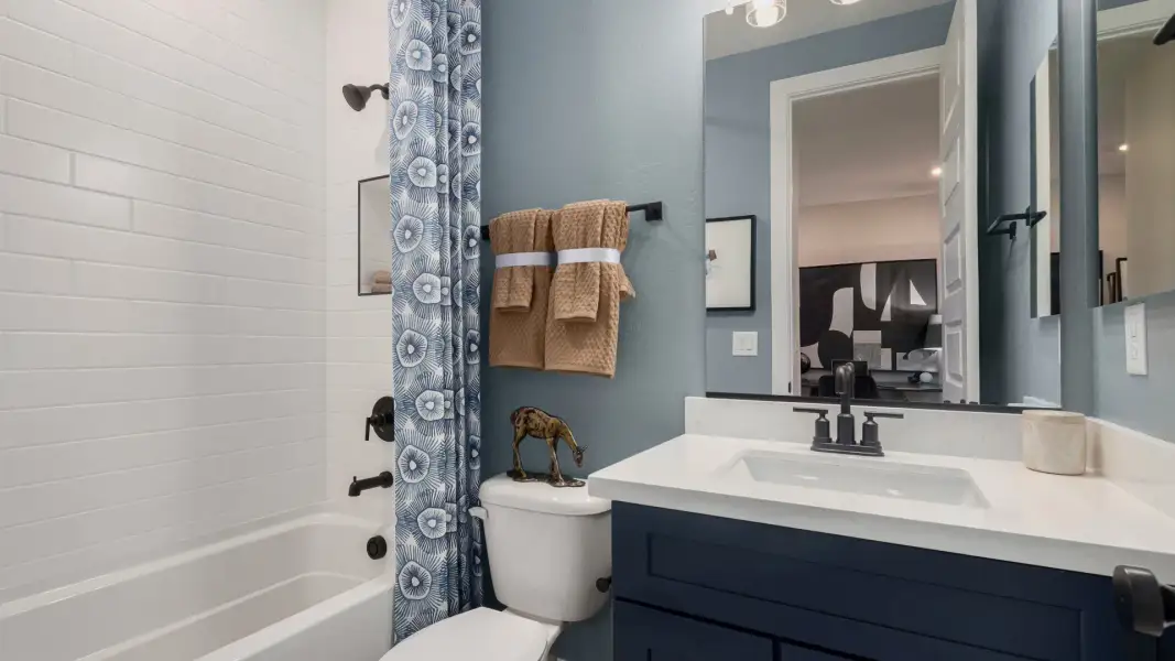 Furnished interior view inside a new home in Flora at Surprise City Center, Surprise (Image 21).