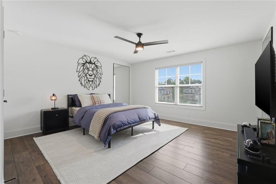 Furnished interior view inside a new home in , Woodstock (Image 33).