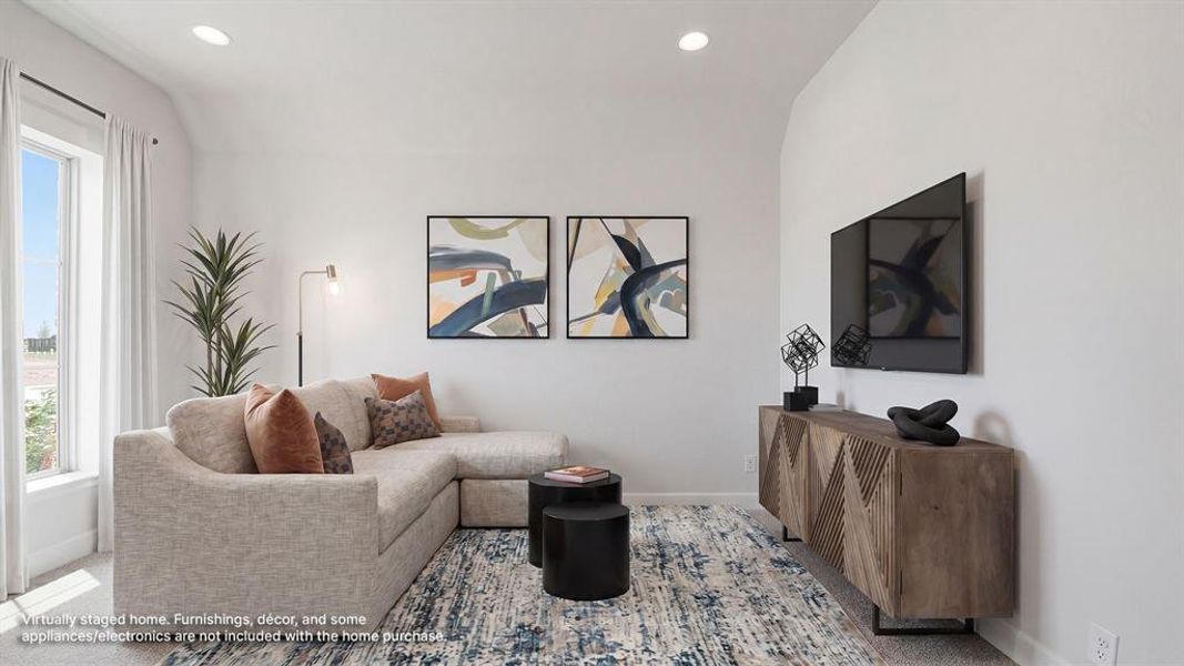 Furnished interior view inside a new home in Meraki, Forney (Image 8).