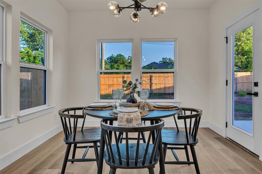 Furnished interior view inside a new home in , Fort Worth (Image 19).