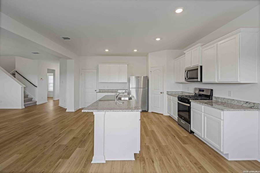 Furnished interior view inside a new home in , San Antonio (Image 8).