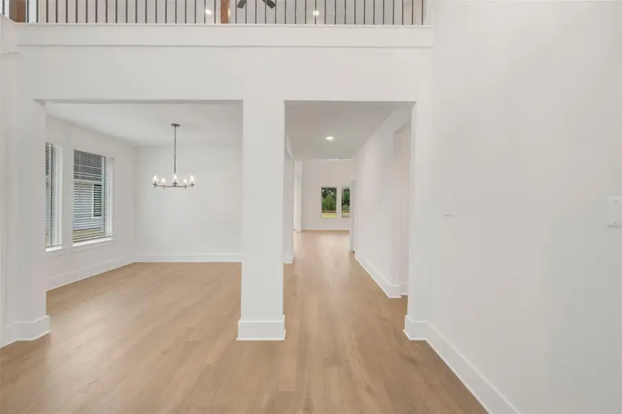 Spacious, unfurnished interior of a new home in The Oaks on 6th Street, Magnolia (Image 22).