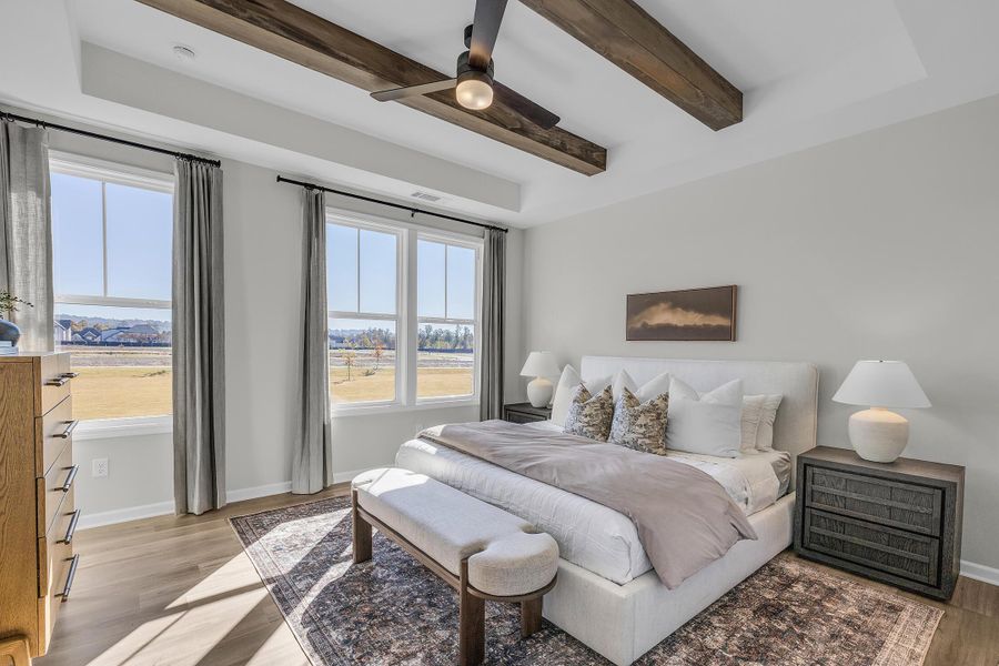 Furnished interior view inside a new home in Wildflower, Chattanooga (Image 9).