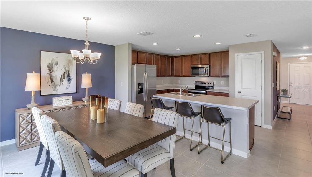 Furnished interior view inside a new home in Annabelle Estates, Winter Haven (Image 4).