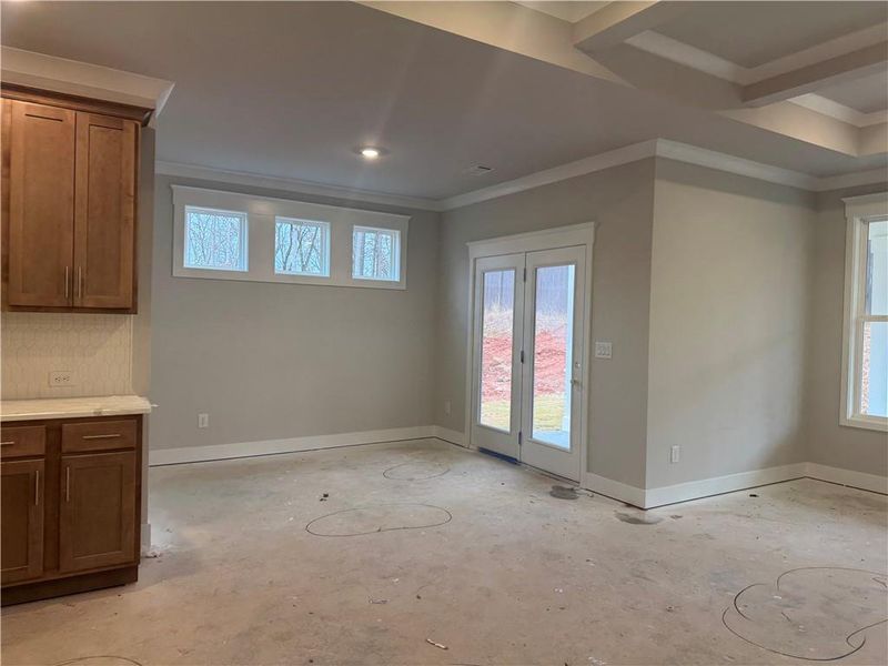 In-progress construction of a new home in Rosewood Lake Preserve, Hoschton, GA (Image 25).