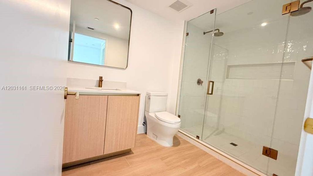Furnished interior view inside a new home in , Miami (Image 3).