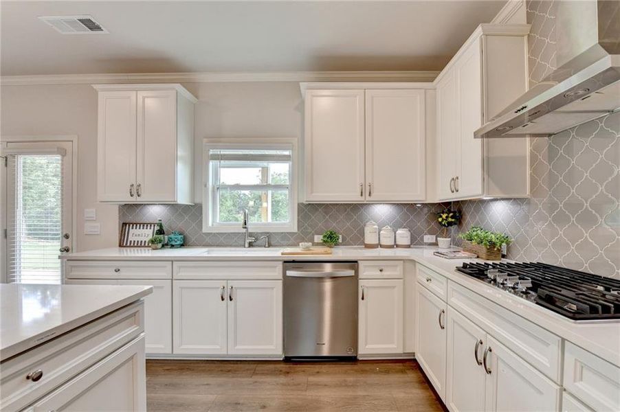 Furnished interior view inside a new home in , Cumming (Image 11).