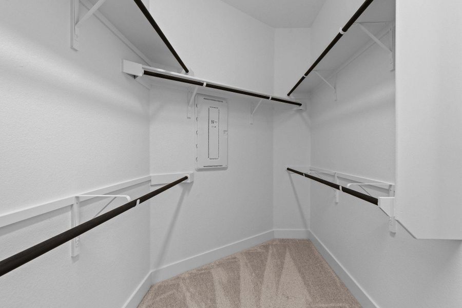 Walk-in closet in Primary Bedroom
