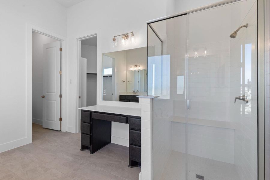 Walk-in shower in Primary Bath Walk-in shower in Primary Bath