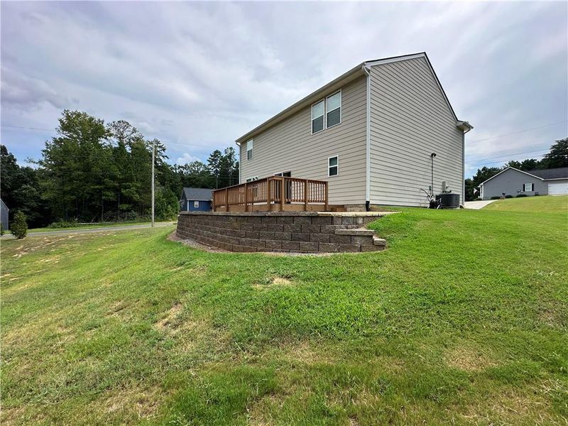 Exterior details and patio area of a home in , Cedartown (Image 21).