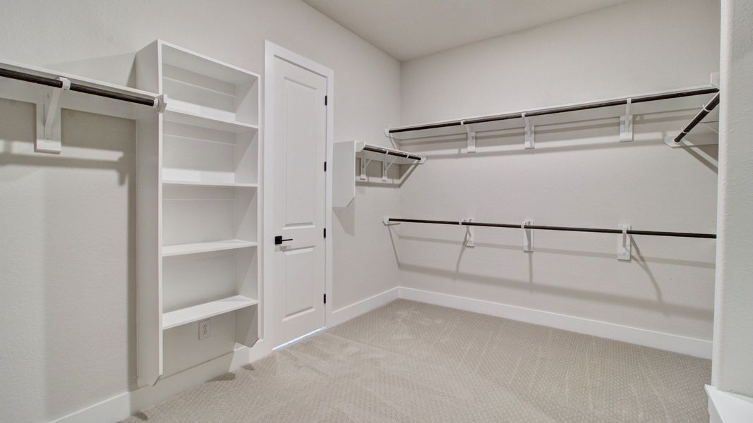 Furnished interior view inside a new home in Verandas at the Rim, San Antonio (Image 31). Furnished interior view inside a new home in Verandas at the Rim, San Antonio (Image 31).