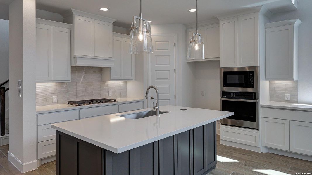 Furnished interior view inside a new home in Ladera, San Antonio (Image 8).