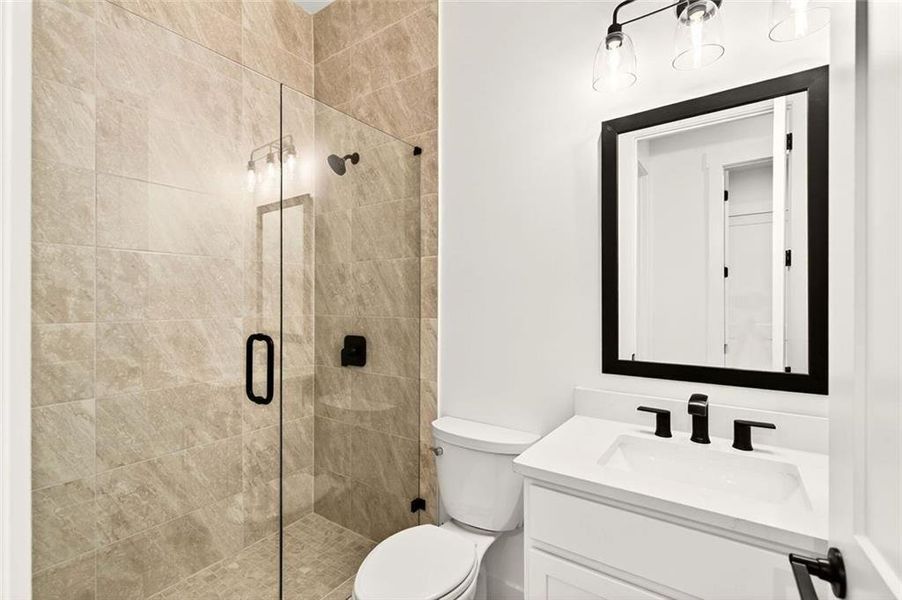 Furnished interior view inside a new home in , Cumming (Image 6).