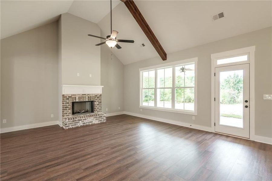 Spacious, unfurnished interior of a new home in , Social Circle (Image 30). Spacious, unfurnished interior of a new home in , Social Circle (Image 30).