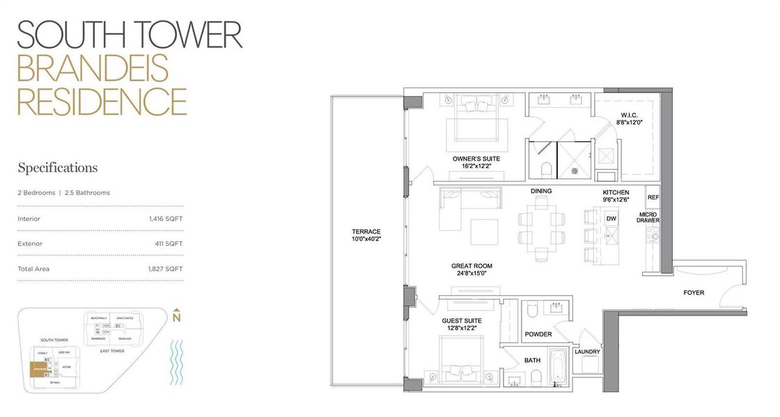 Brandeis Floor Plan