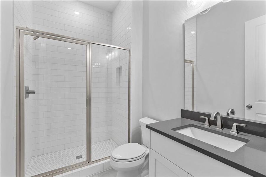 Furnished interior view inside a new home in Knollwood, Johns Creek (Image 14).