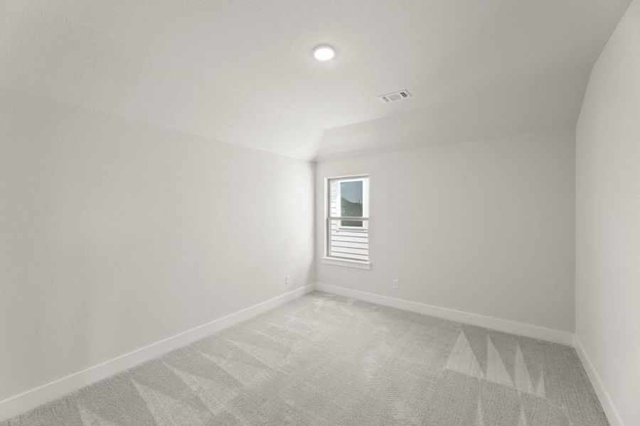 Spacious, unfurnished interior of a new home in Treeline, Justin (Image 24).