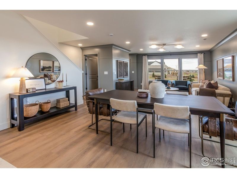 Furnished interior view inside a new home in , Fort Collins (Image 6).