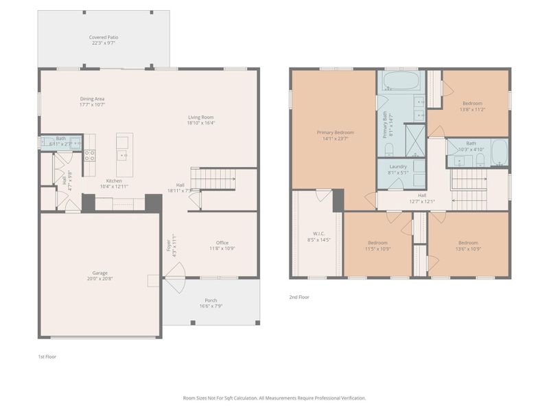 2D floor plan layout of this home in , Monroe, NC (Image 32).
